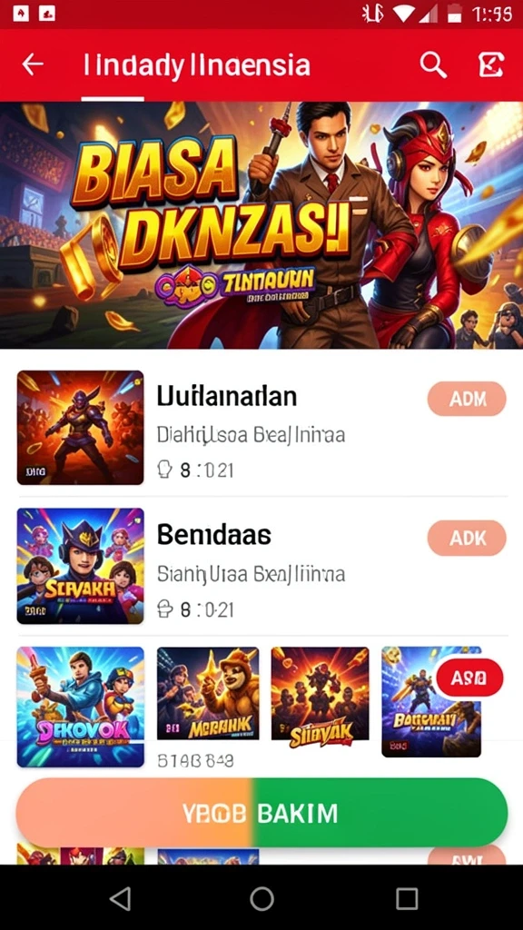 bank303 - Tampilan awal yang menarik dan mudah dinavigasi.