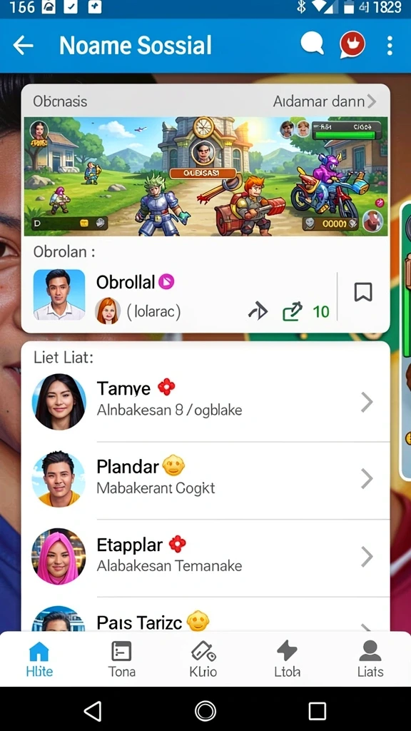 dkk - Karakter dalam DKK dengan berbagai kemampuan unik.