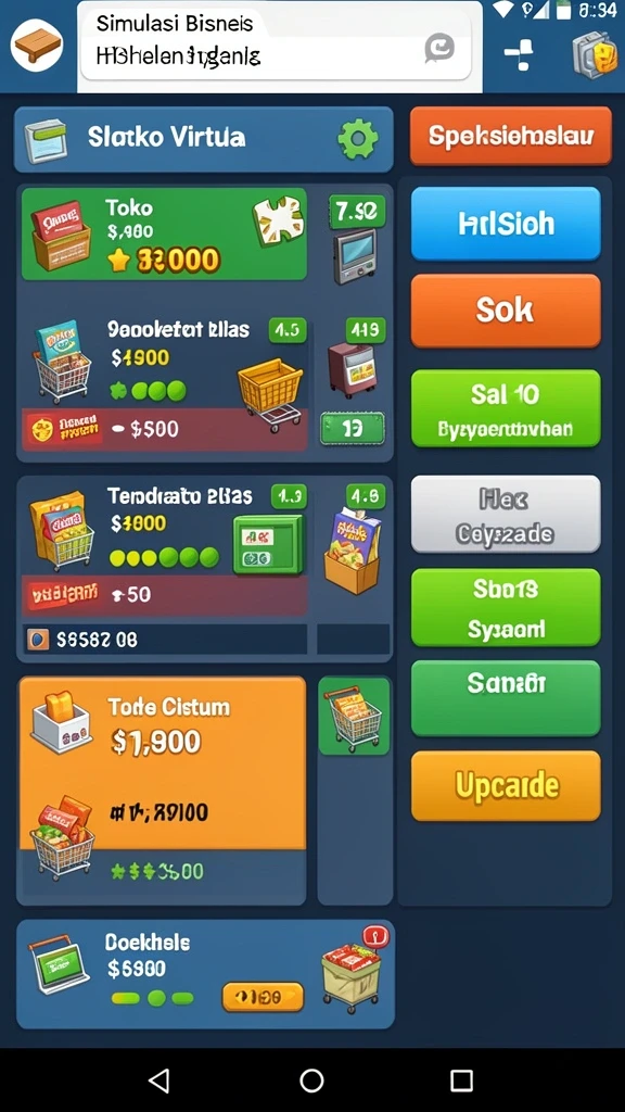 kangtoto - Fitur chat untuk interaksi sosial antar pemain.
