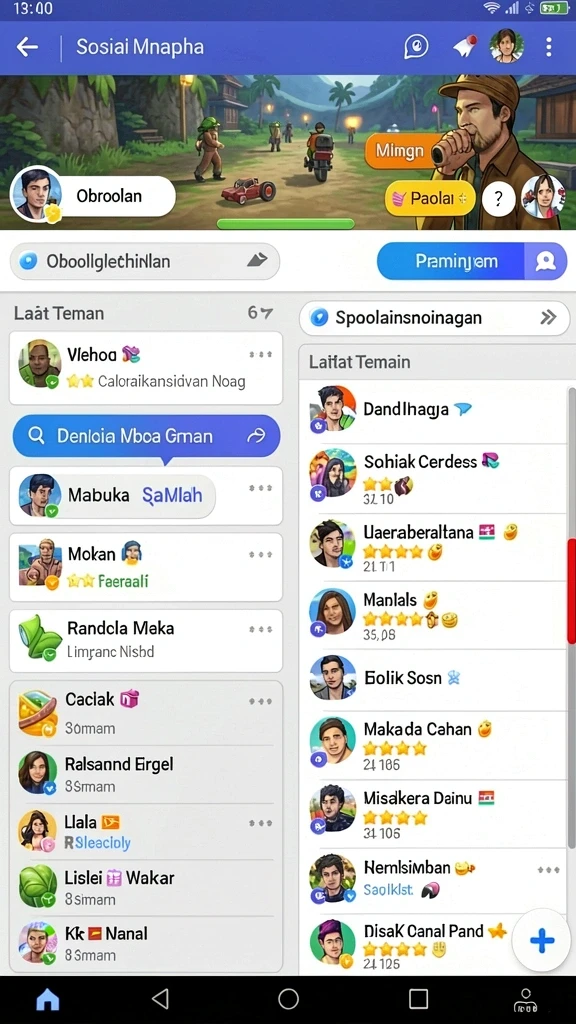 lkopen - Tampilan antarmuka yang menarik dan ramah pengguna.