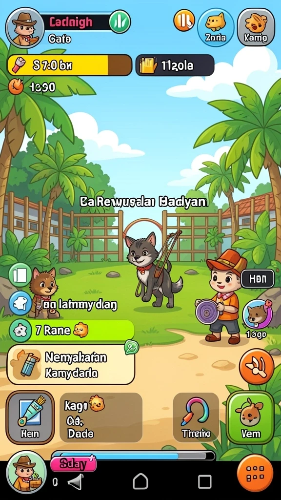 paus123 - Karakter unik dengan kemampuan khusus.
