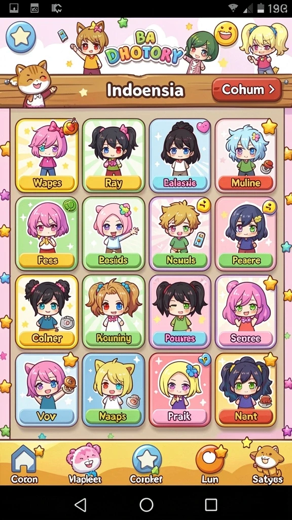 qt777 - Screenshots karakter baru dalam game QT777.